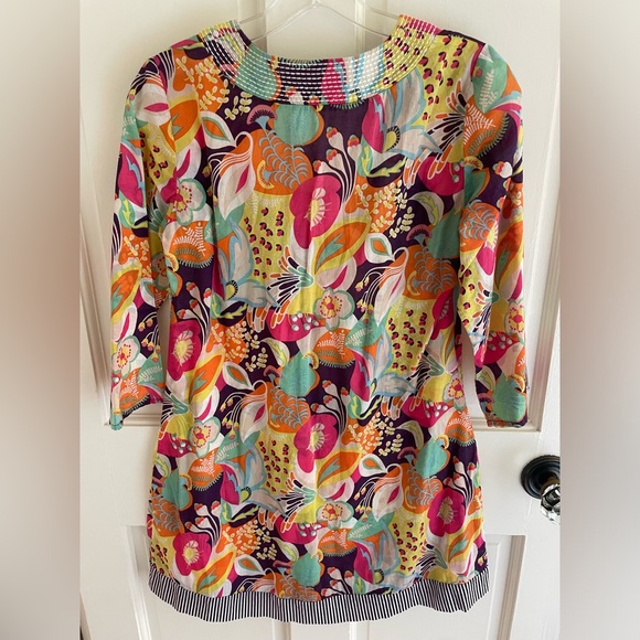 Boden swim cover up size 2 small floral - Picture 3 of 3